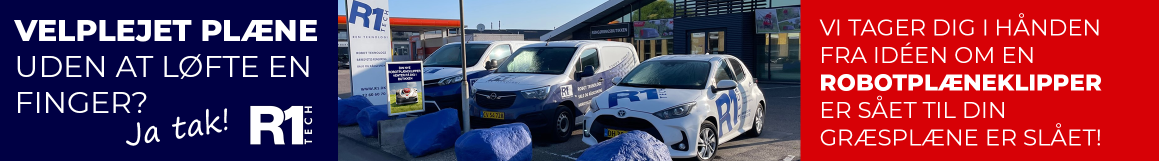 Velplejet pl&aelig;ne uden at l&oslash;fte en finger? Kontakt R1 TECH, vi er med hele vejen! Installation, service, reparation og vinteropbevaring i Nordj&aelig;lland, Helsinge.