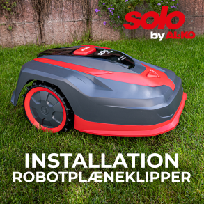 Installation af robotplneklipper fra AL-KO (Nordsjlland)