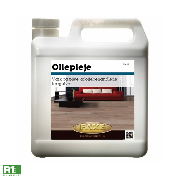 Faxe Oliepleje vaskemiddel til oliebehandlede trgulve hvid 2,5L