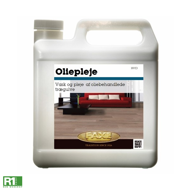 Faxe Oliepleje vaskemiddel til oliebehandlede trgulve hvid 2,5L