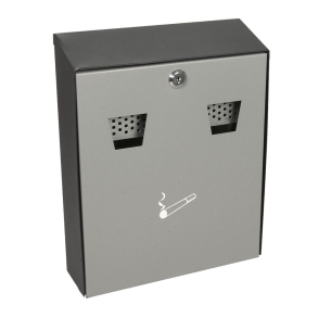 Vg Askebger, sort, pulverlakeret stl