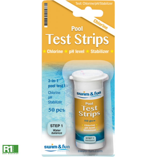 Swim &amp; Fun Pool Test Strips 50 stk