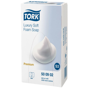 Tork S3 500902 Skumsbe Luksus, 800 ml. (4 stk.)