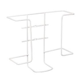 Abena stativ til engangshandsker hvid