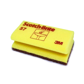 3M Scotch-Brite skuresvamp ridsefri gul