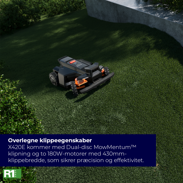 Segway Navimow X420E robotpl�neklipper 4WD