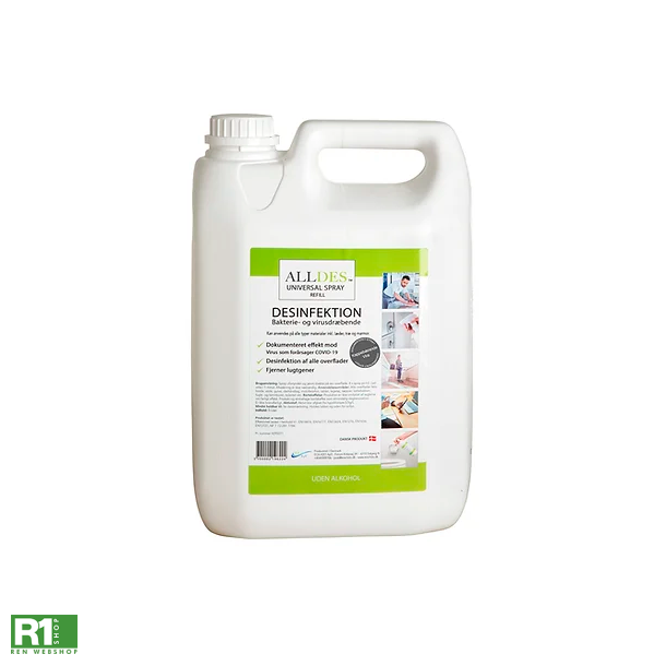 ALLDES ECA-VAND alkoholfri desinfektion 5L
