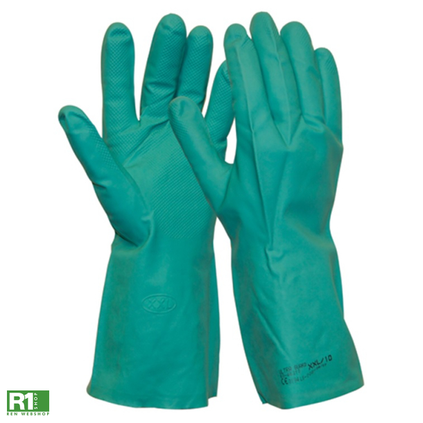 BlueStar Green Nitrile handsker Grn