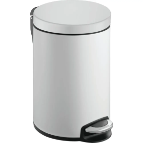 EKO Pedalspand hvid 12L