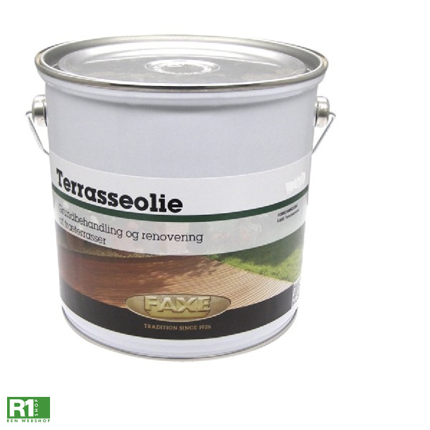 Faxe Terrasseolie sort 2,5L