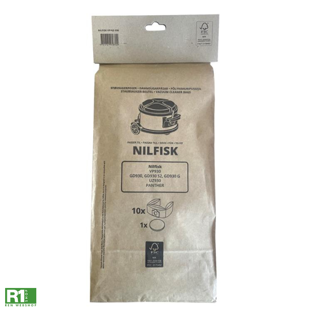 Nilfisk GD 930 st�vsugerposer 10stk