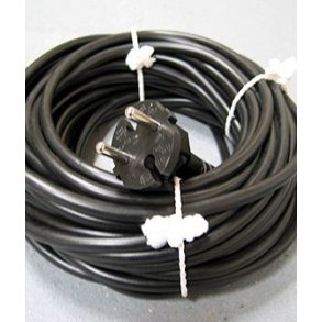 Ledning M/net UZ930 Sort 15 meter