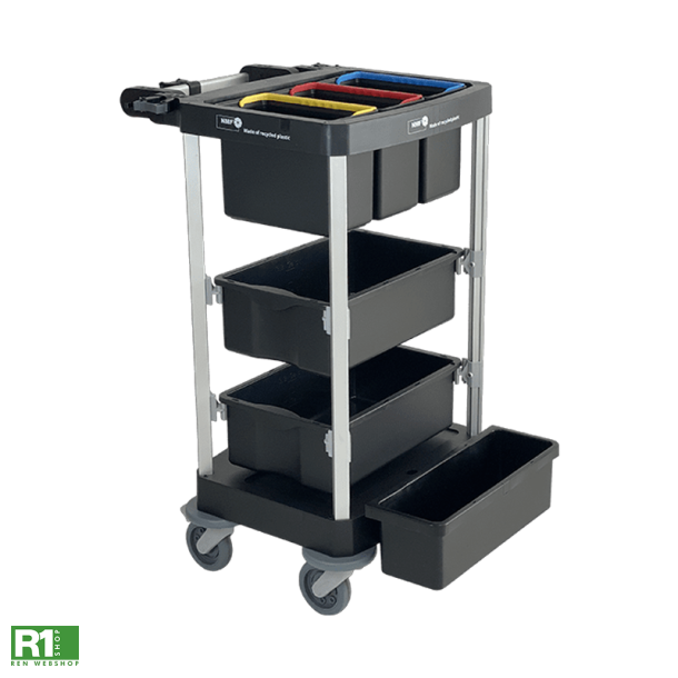 NMF Reng�ringsvogn Nordic Recycle Trolley 2.0 small �ben model