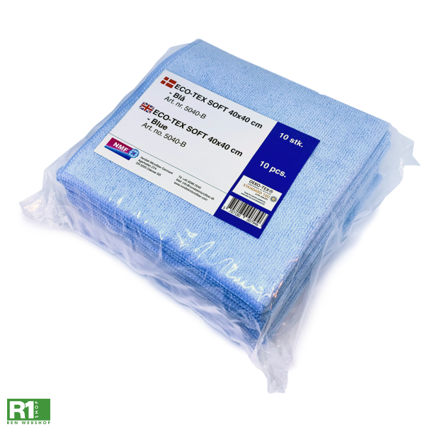 NMF oeko-tex microfiberklud bl 10stk