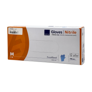 Abena medicinske undersgelseshandsker med langt skaft, kasse med 100 stk engangshandsker.