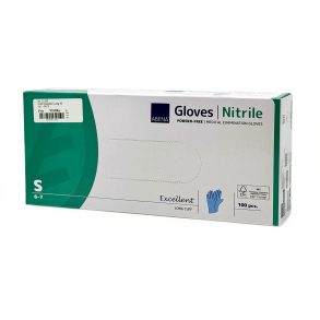 Abena engangshandsker nitril lang S