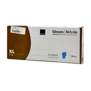 Abena engangshandsker nitril lang XL
