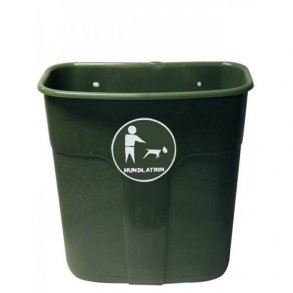 Georg Rauh affaldskurv m. hund 40L