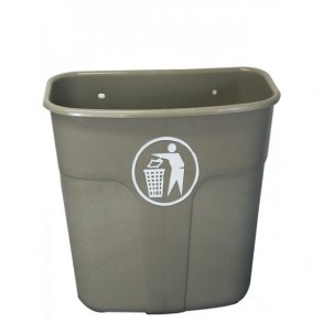 Georg Rauh affaldskurv m. person 40L