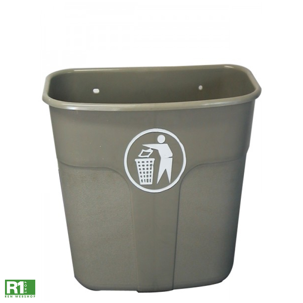 Georg Rauh affaldskurv m. person 40L