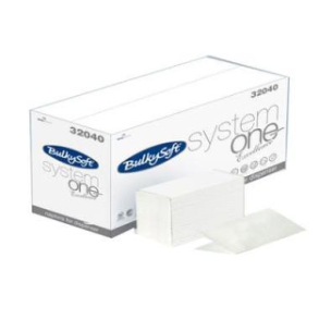 BulkySoft SystemONE servietter 2-lag 16x21,5cm 