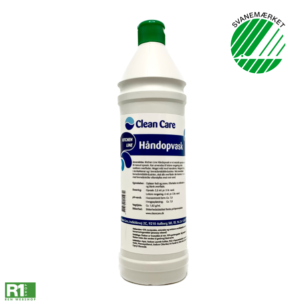 Clean Care Hndopvask opvaskemiddel 1L