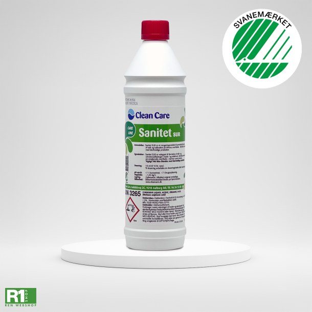 Clean Care Sanitet SUR sanitetsrens svanem�rket 1L