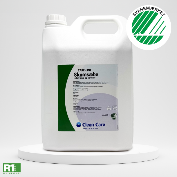 Clean Care skums�be uden farve &amp; parfume 5L 