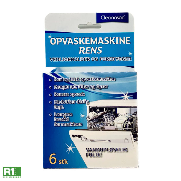 Cleanosan opvaskemaskinerens 6stk