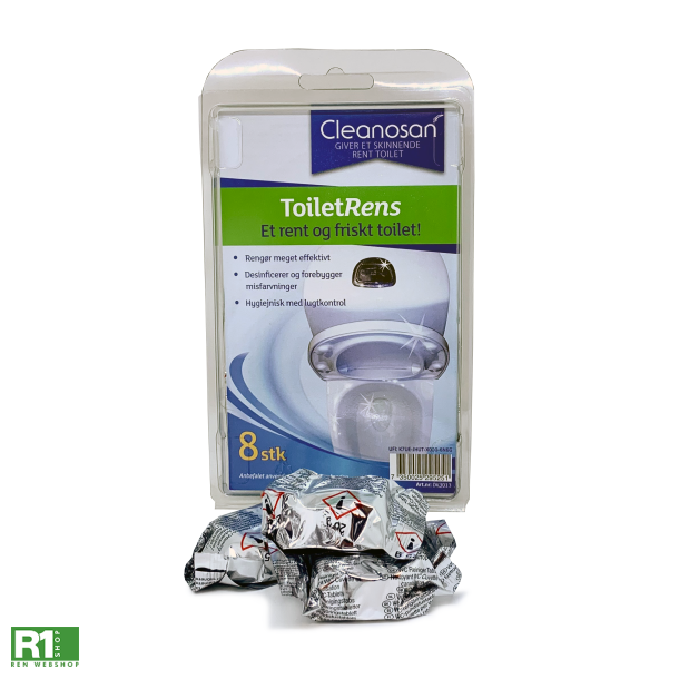 Cleanosan Toiletrens tabs 8stk