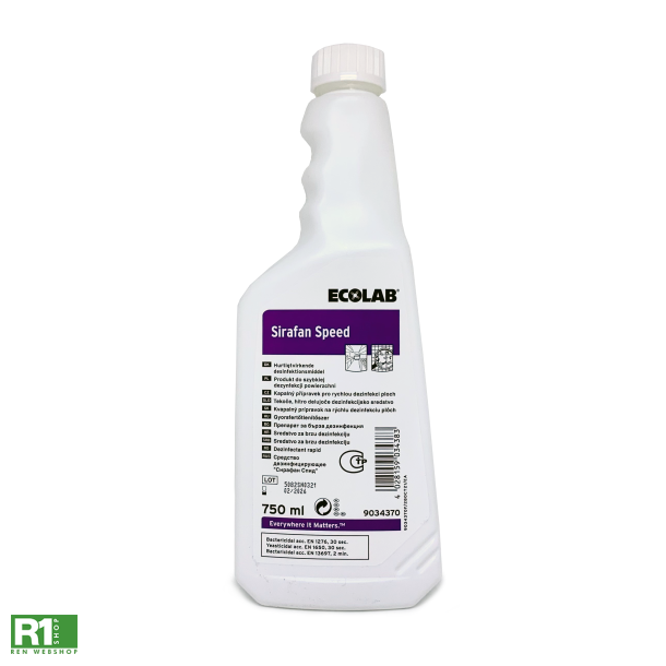 Ecolab Sirafan Speed Desinfektionsmiddel 750ml