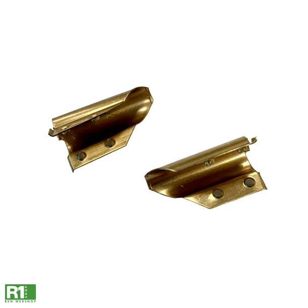 Ettore Clips messing 2stk