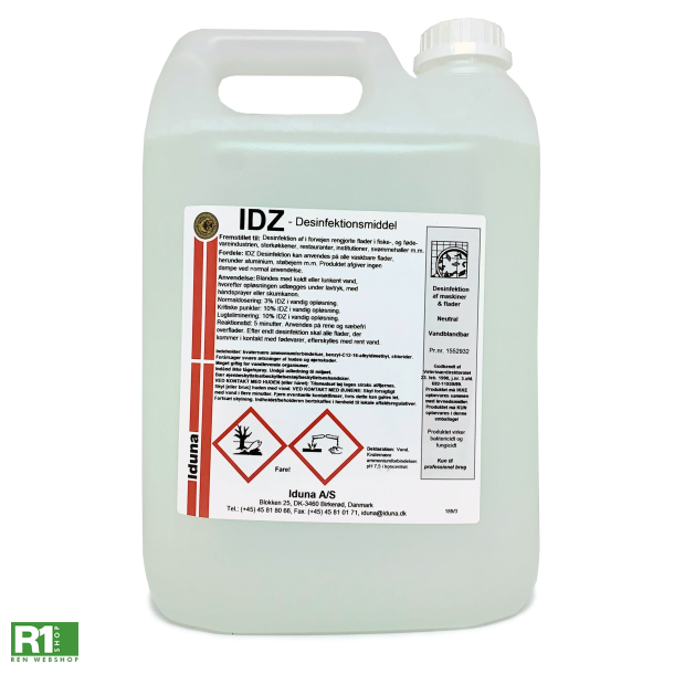 Iduna IDZ Desinfektionsmiddel 5L