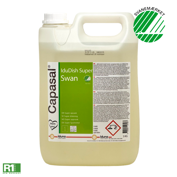 Iduna Capasal IduDish Super Swan Opvask svanem�rket 5L