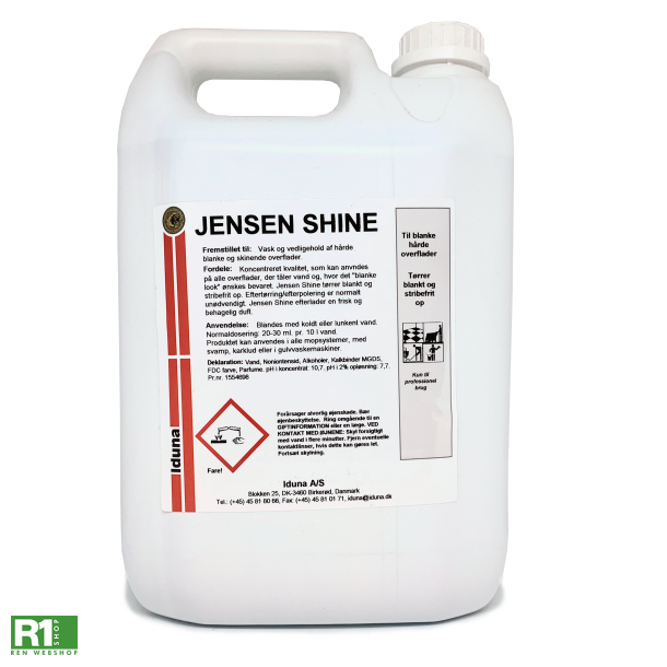 Iduna Jensen Shine universal til gulvvask 5L