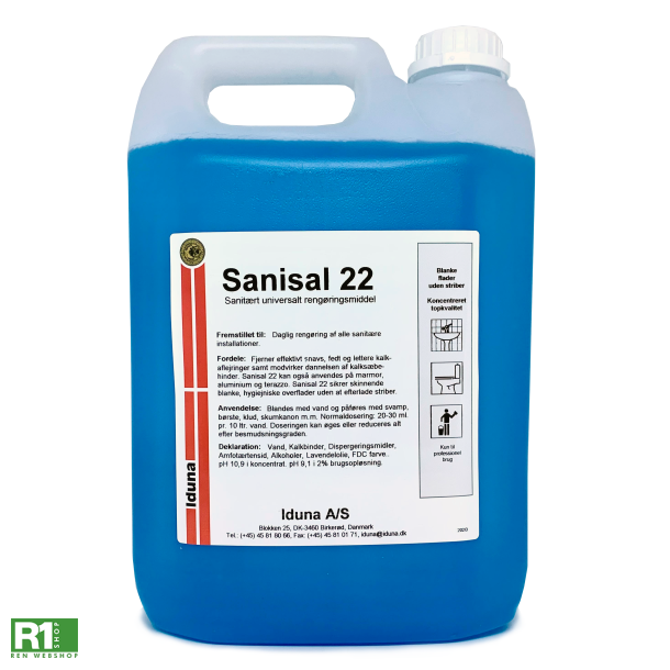 Iduna Sanisal 22 sanitr universalrens 5L