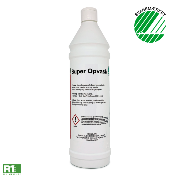 Iduna Super Opvask svanemrket 1L