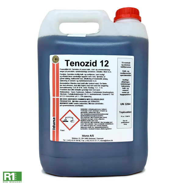 Iduna Tenozid 12 rust- og kalkfjerner 5L