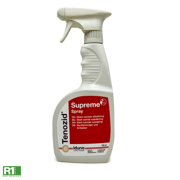 Iduna Tenozid Supreme Spray strk sanitr afkalkning 750ml