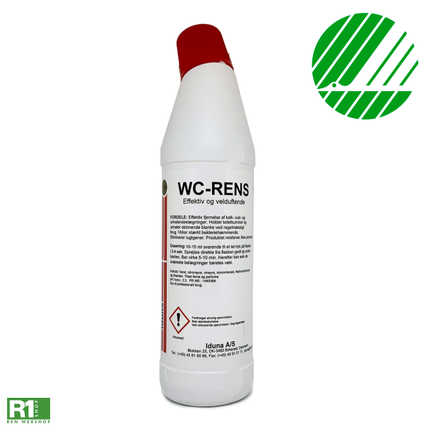 Iduna WC-rens svanemrket 750ml