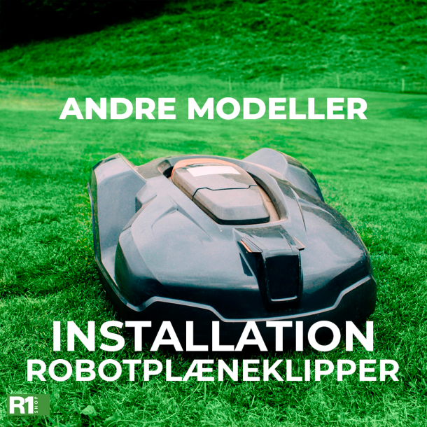 Installation af robotplneklipper (anden model) (Nordsjlland)