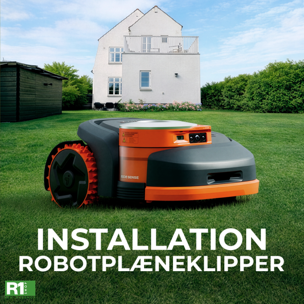 Installation af robotpl�neklipper i Nordsj�lland