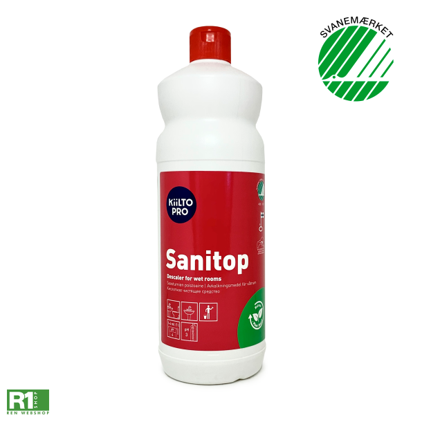 KiiLTO PRO Sanitop sanitetsrens gel 1L