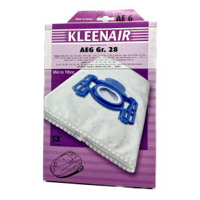 Kleenair AE 6 stvsugerposer 5stk