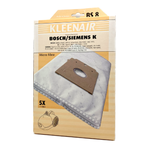 Kleenair BS 8 stvsugerposer 5stk