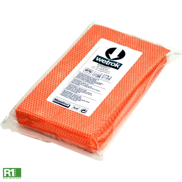 Wetrok Masslinn Dusty Orange klude 50stk