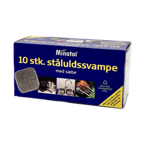 Minatol stluldssvampe (Rens Let) med sbe 10stk