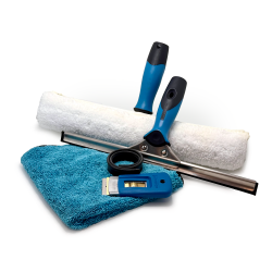 Pakketilbud - startpakke / starts�t til at pudse vinduer / alt til vinduespudsning