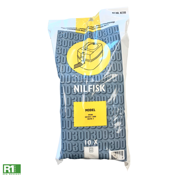 Stvsugerposer mikrofiber Nilfisk VP300 10stk