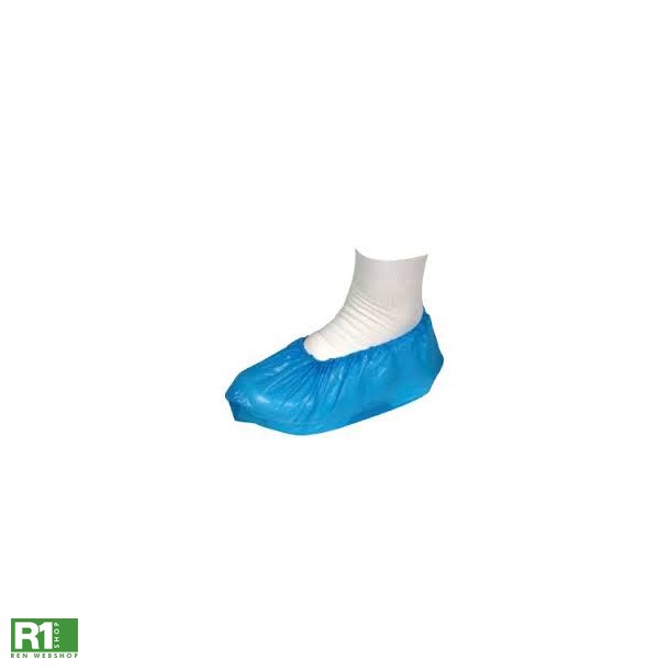 Overtrkssko, bl, 41 cm, 100 stk